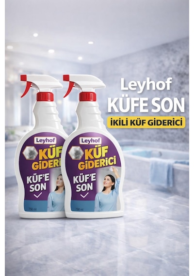 2'li Küf Giderici Beyazlatıcı 750 Ml Tekli
