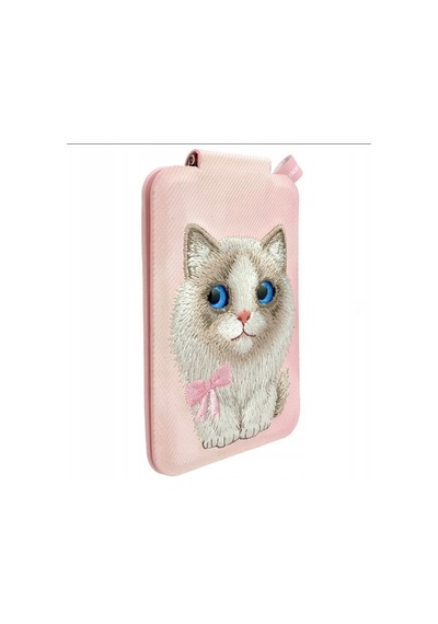 Özel Üretim Arka Kapak Aksesuar Manyetik Tutucu Nimmy Magsafe Stand Ve Kartlık Pink Ragdoll 3d