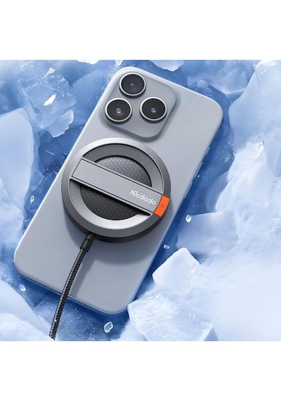 Mcdodo Ch-5500 15W Magsafe Şarj Cihazı Ve Stand Siyah