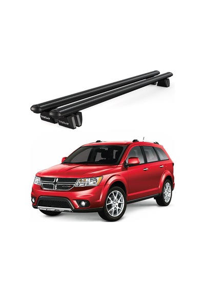 Pençe Dodge Journey Ara Atkı 2012-2020 Uyumlu Siyah Ara Atkı Port Bagaj Tavan Barı