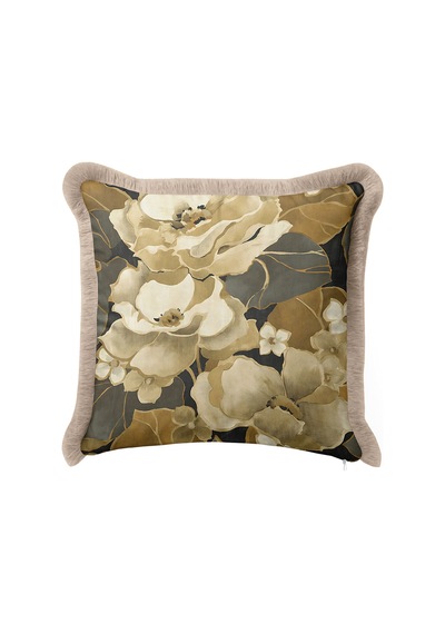 Çiçek Motifli Vintage Saçaklı Yastık Kılıfı - Zarif Floral Hardal Krem Vizon Püsküllü Kırlent Kılıfı Kayıp Yörünge Opal Çiçek Motifli Vintage Saçaklı Yastık Kılıfı - Zarif Floral Hardal Krem Vizon Püsküllü Kırlent Kılıfı Kayıp Yörünge Opal
