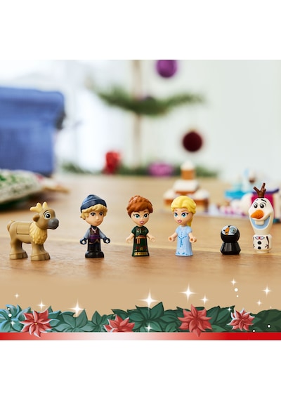 LEGO® ǀ Disney Karlar Ülkesi 2025 Yılbaşı Takvimi 43273 - 5 Yaş ve Üzeri Prenses Seven Çocuklar için Yaratıcı Oyuncak Yapım Seti (231P)