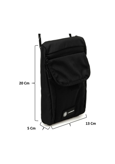 Lumberjack 4m M Sayk 35tlf 4fx 5x20x13 Siyah Unisex Spor Çanta 001