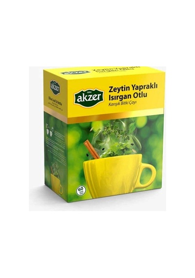 Zeytin Yaprak Lı Isırgan Otlu Karışık Bitki Otu Çayı 60 Süzen Poşet 54377928