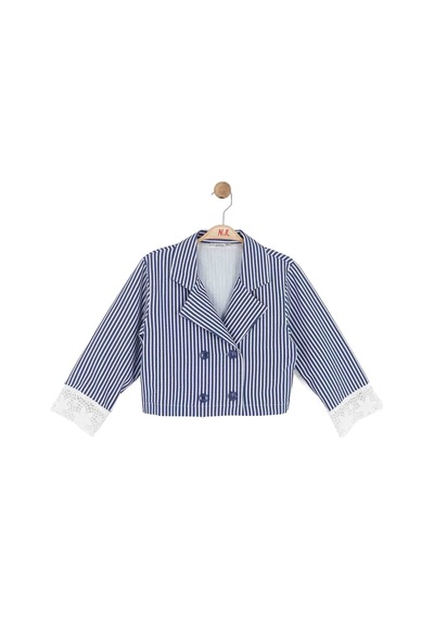 Xo Kids Kız Çocuk Ceket 8-14 Yaş 31301 Lacivert