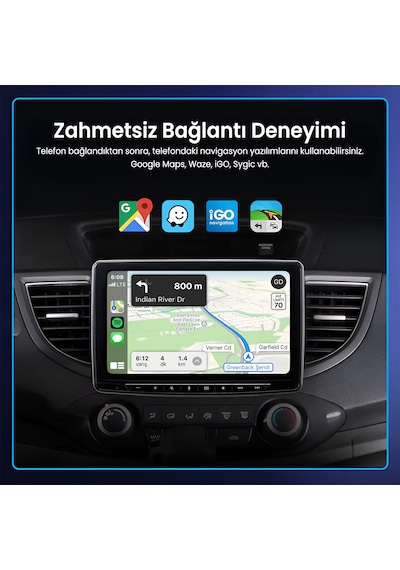 Bix Cb02 2.4g/5g Wifi Carplay Android Auto Kabloludan Kablosuza Çevirici Usb-a Usb-c Çift Uçlu Hibrit Adaptör Diğer