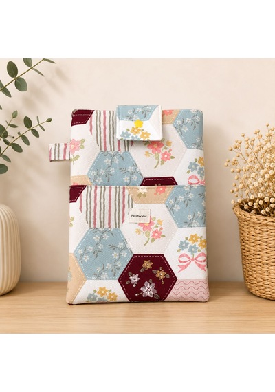 Patch&soul Rüya Bahçesi Patchwork Kitap Ve Tablet Kılıfı El Yapımı Kılıf