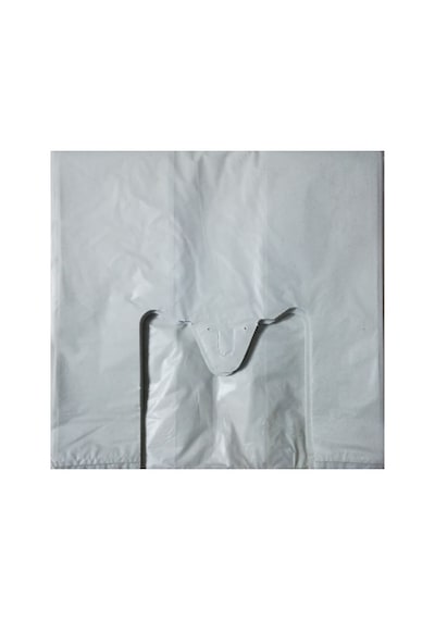 Kalın Kırık Beyaz Poşet 30x60 Cm Büyük Boy 1 Kg Hışır Atlet Poşet Market Manav Poşeti Çöp Poşeti