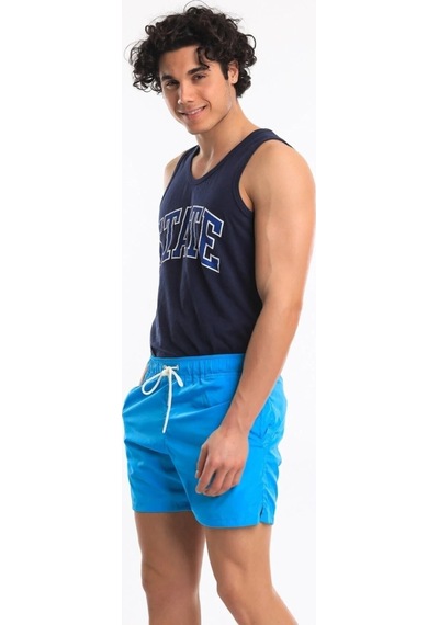 Superfly Swimshort Erkek Turkuaz Şort 21678-44 Siyah