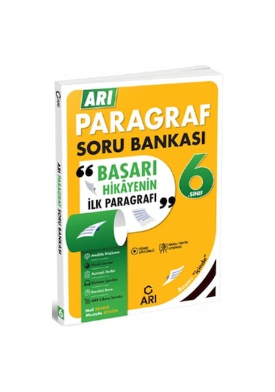 6. Sınıf Paragraf Soru Bankası Arı Yayınları