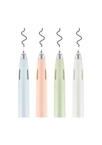 Wrıtech W-0154 Up 0,5mm Pembe Gövde Mavi Jel Kalem - 12'li Kutu Ahşap