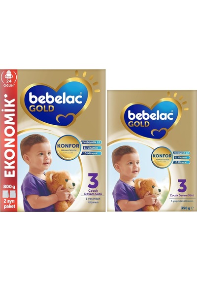 Gold 3 Çocuk Devam Sütü 800g + 350g 1 Yaş+