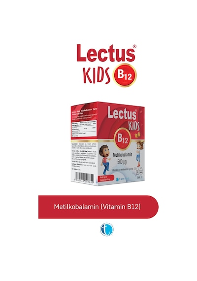 Lectus Kids B12 Dilaltı Sprey 5 ml