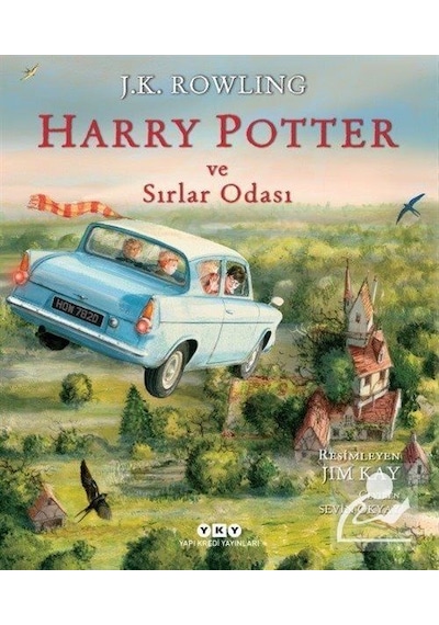 Harry Potter ve Sırlar Odası 2 - Resimli Özel Baskı - J. K. Rowling - Yapı Kredi Yayınları