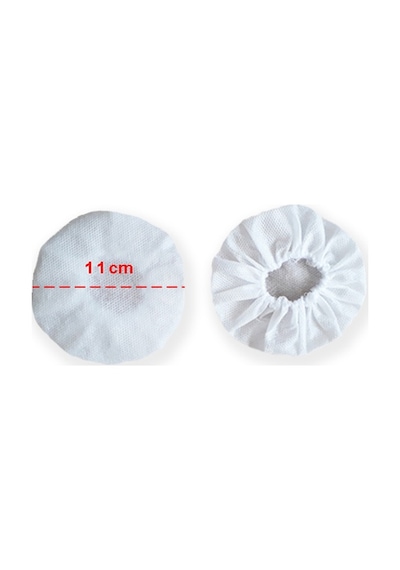 Kulaklık Bonesi 11 CM Beyaz 20 Adet