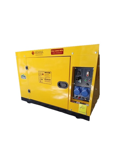 Armak PDA-12000MEK 11 KVA Dizel Monofaze Jeneratör