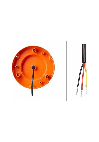Hella 12v-24v Döner-çakar Tepe Lamba Ledli Sarı Fonksiyonlu 165 185 Mm