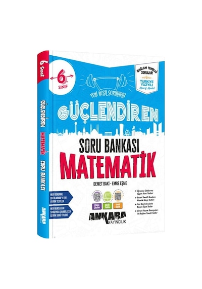 Ankara Yayıncılık 6. Sınıf Matematik Güçlendiren Soru Bankası