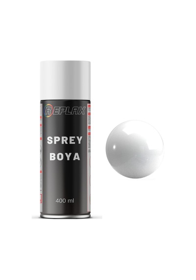 Plastik Boyası Parlak Beyaz Sprey Boya 400 Ml.