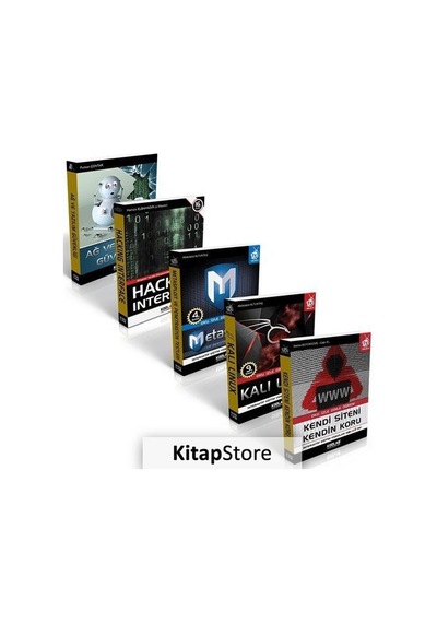 Global Hacking ve Güvenlik Seti 2 5 Kitap Kolektif