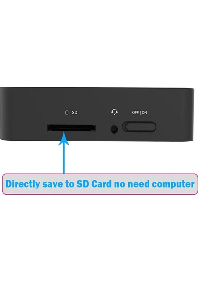 Ezcap 275sdi Full Hd 2k60 3.5 İnç Sdı/hdı Girişli Dahili Monitörlü Full Kaydedici Hdmı Kayıt Cihazı