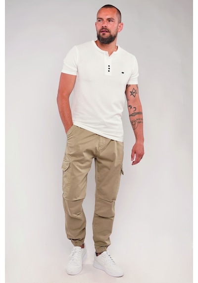 Gabria Erkek Jogger Pantolon Bej