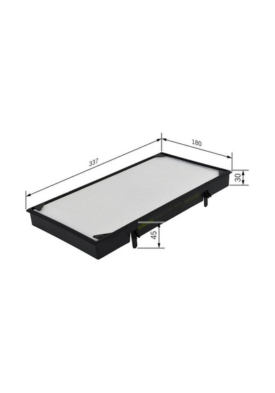 BOSCH 1987432164 POLEN FİLTRESİ i10 08- / PICANTO 04-