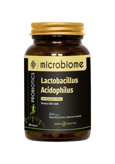 Microbiome Lactobacillus Acidophilus 30 Kapsül