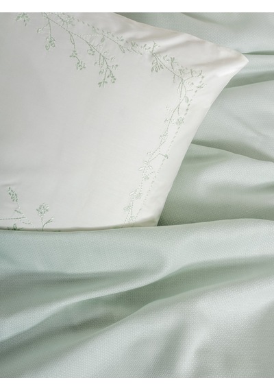 Cotton Box Serenity Bambu Çift Kişilik Pike Takımı Brisa Mint Mint Yeşili
