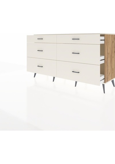 Hyperion Konsol 6 Çekmeceli 176x44x99 Çam-aytaşı Çam-aytaşı