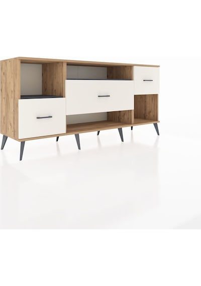 Hyperion Konsol 2 Raflı 3 Çekmeceli 176x44x83 Çam-antrasit/aytaşı Antrasit/aytaşı Hyperion Konsol 2 Raflı 3 Çekmeceli 176x44x83 Çam-antrasit/aytaşı Antrasit/aytaşı