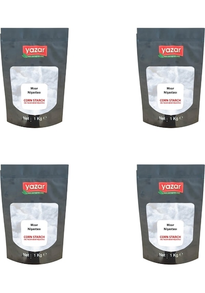 1 Kg X 4 Paket Yazar Mısır Nişastası
