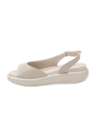 Papuçcity Comfortly 03531 Kadın Günlük Sandalet Krem