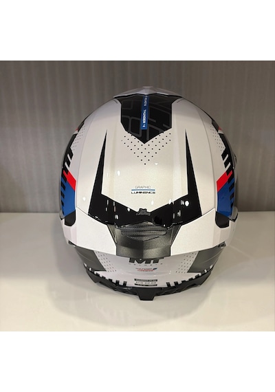 Kask Mt Thunder 4r Sv Luminence A7 Parlak Mavi/beyaz