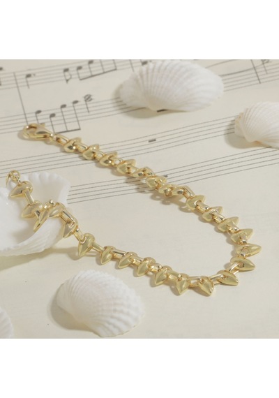 Kılçık Bileklik 718557 Gold Gümüş
