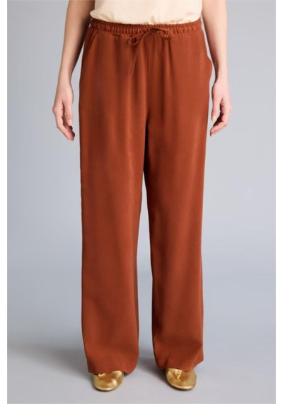 Defacto Straıght Fıt Geniş Paça Pantolon G9164ax26spbn312 Kahve-bn312