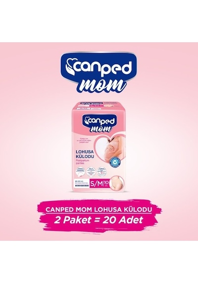 Canped Mom Lohusa Külodu S/m 10 Lu X 2 Adet S - M