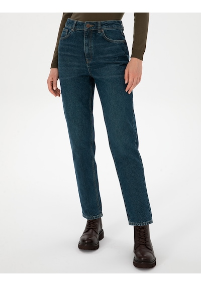 Pierre Cardin Kadın Koyu İndigo Pantolon Jean 50308396-vr089 Koyu İndigo