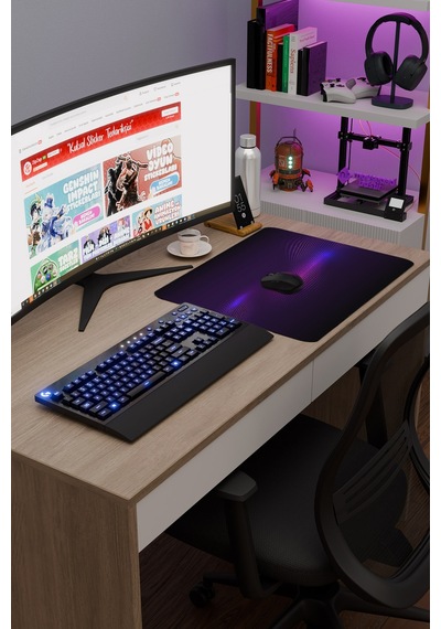 Noktalar Kaymaz Dikişli Kauçuk Oyuncu Mousepad V4 - 48x40 Xl Gaming Mouse Pad Fare Altlığı