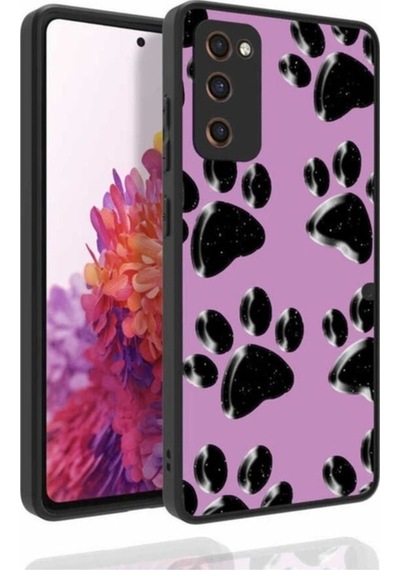 Galaxy S20 Fe Kılıf Desenli Kamera Korumalı Parlak Zore Nora Kapak NO3