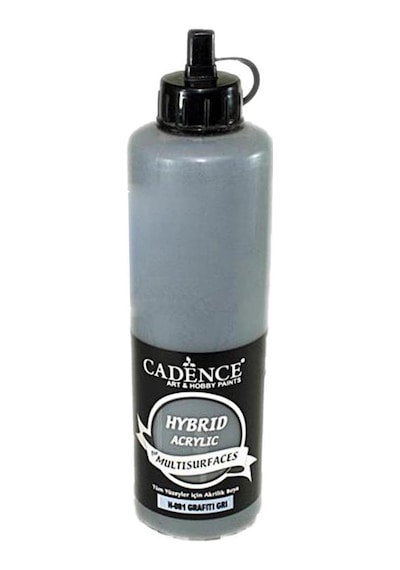 Cadence Akrilik Boya Multisurface Grafiti Gri