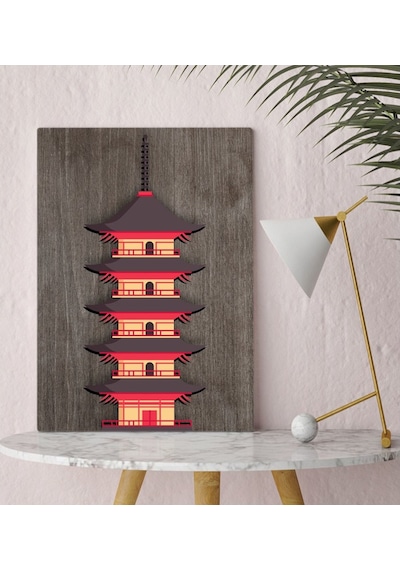 Bk Home Minka Evi Tasarımlı Kanvas Tablo 30X50Cm-1