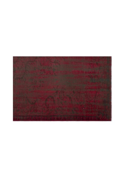 El Dokuması Vintage Yün-pamuk Kırmızı Halı 24272 180 X 266 Cm