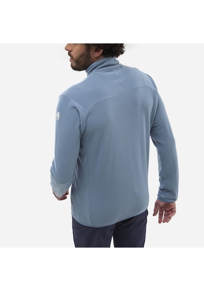 Millet Ubıc Lgrıd Jkt Erkek Polartec Ceket Tam Fermuar Mıv10448 N3171 Mavi