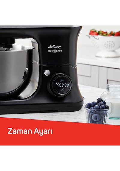 Arzum AR1186 Crust Mix Pro Stand Mikser 5L Kapasiteli 3 Farklı Aparat 1500W