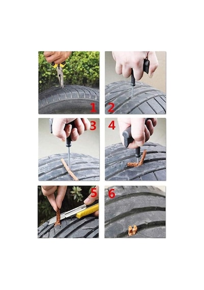 Lastik Tamir Yama Fiili 5 Pcs