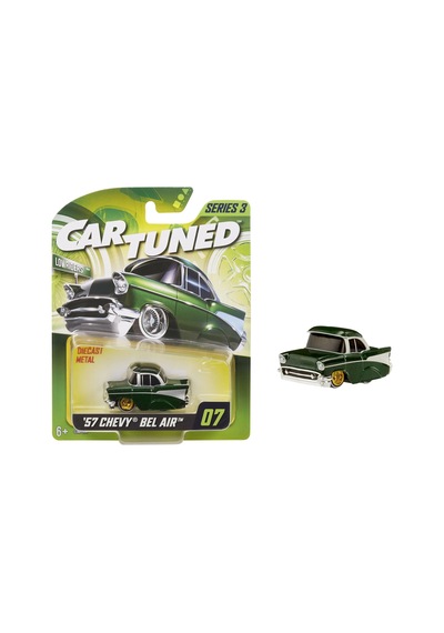 Adore Oyuncak Cartuned S3 1957 Chevy Bel Air - Yeşil Lowrider Araba Ict526728