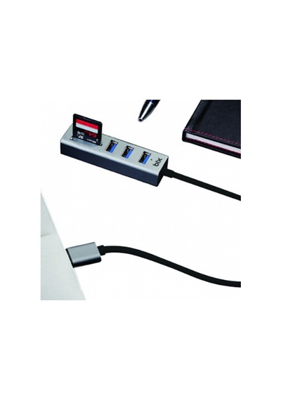 Bix Bx04Hb Usb 3.0 3 Port Hub Kart Okuyucusu Bix Bx04Hb Usb 3.0 3 Port Hub Kart Okuyucusu