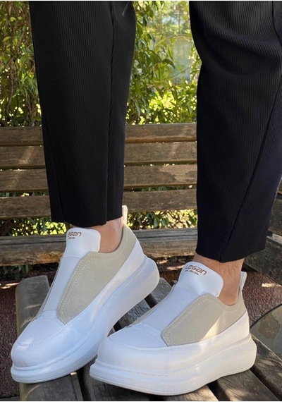 Legan Sneakers Casual Günlük Erkek Ayakkabı Beyaz