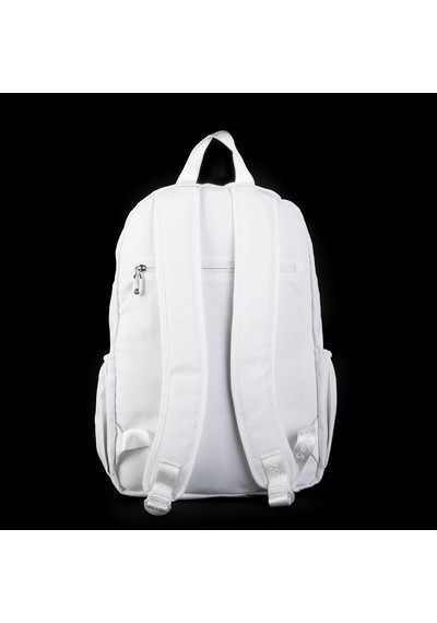 Nas Bag Büyük Boy Unisex Hafif Ve Su Geçirmez Çok Gözlü Sırt Çantası Beyaz